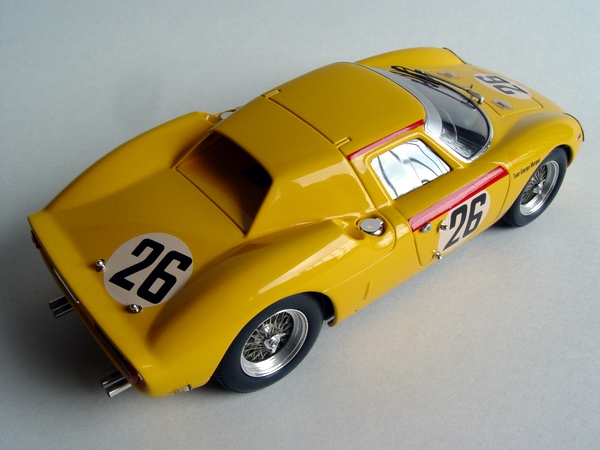 GA124 on X: Ferrari 250 LM. 1/24 Academy model. I added the rear